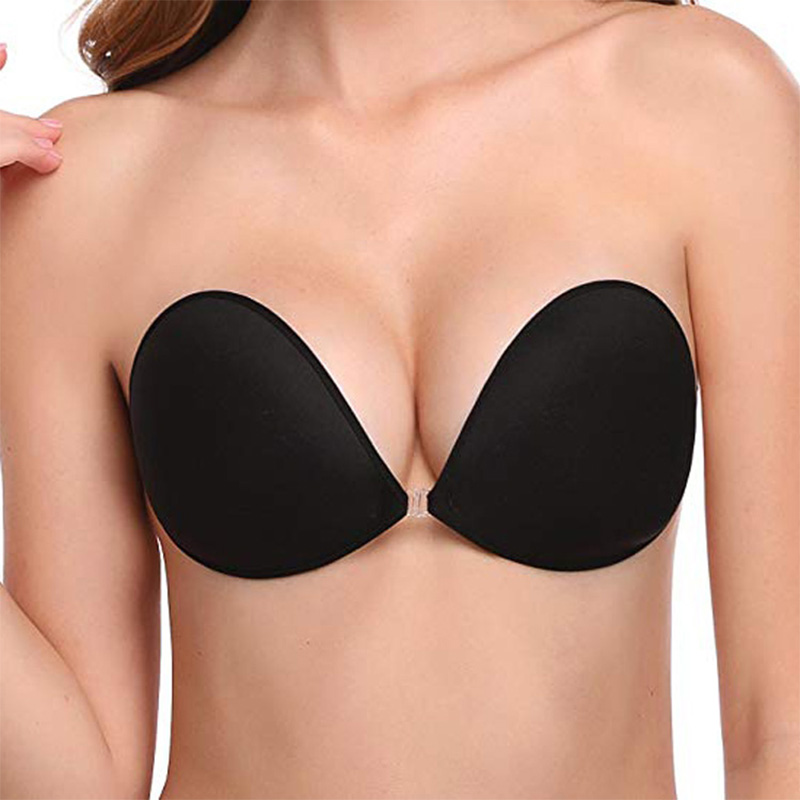 Lekki push w górę gąbki Sticky Bra do sukienki bez pleców